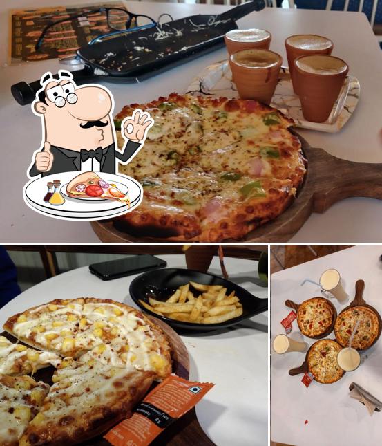 Try out pizza at Baithack