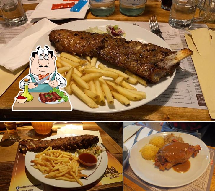 Costolette di maiale al Fabbrica in Pedavena Lago di Levico