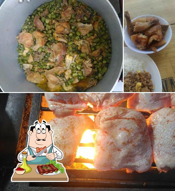 Experimente refeições de carne no Frango Na Brasa Cidade Nobre