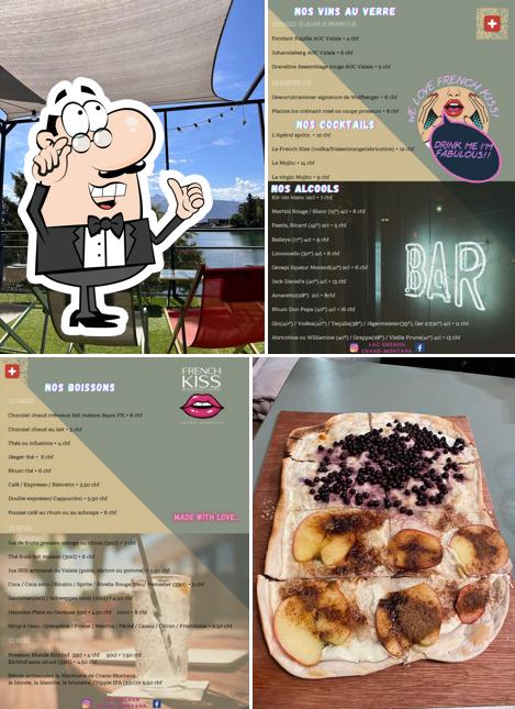 Gli interni di French Kiss lounge