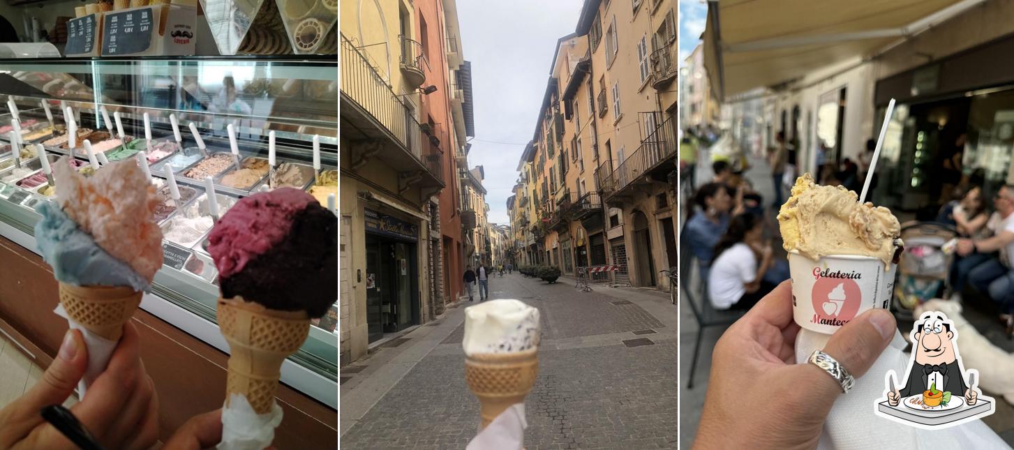 Gelato al Gelateria Mantecaia