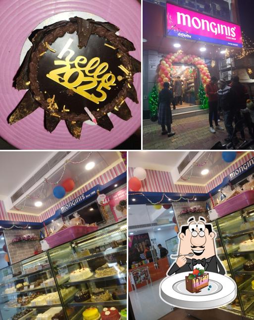 Chocolate cake at Monginis Cake Shop