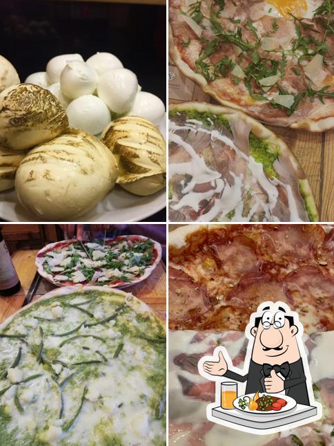 Cibo al La Pizza di Egizio