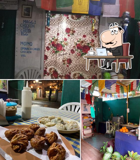 The interior of Darjeeling hot Momos