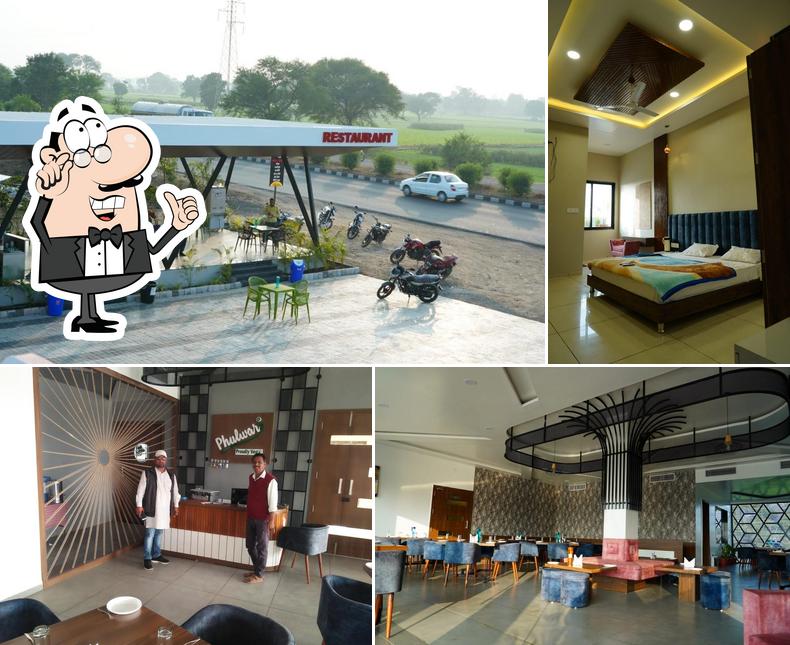 The interior of Phulwari Hotel and Restaurant