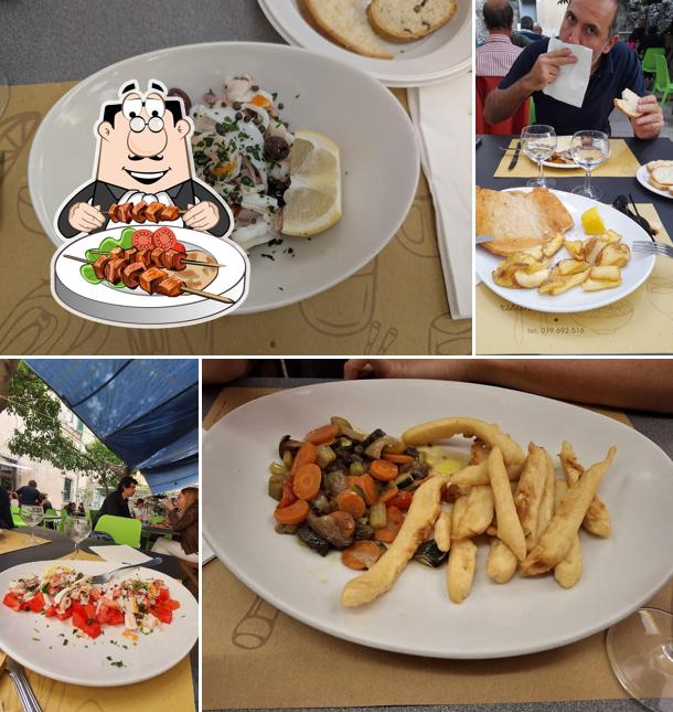 Platti al Ristorante Chiesa