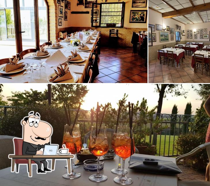 Gli interni di Ristorante La Casetta