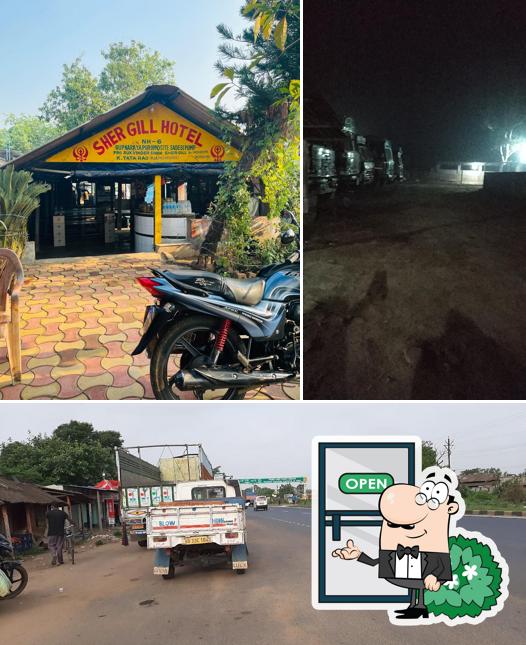 Check out how Shergill Dhaba looks outside