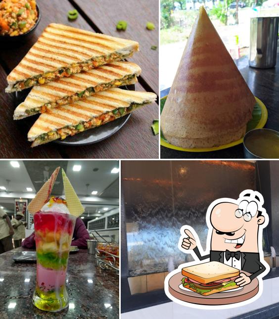 Have a sandwich at Shri Balaajee Bhavan
