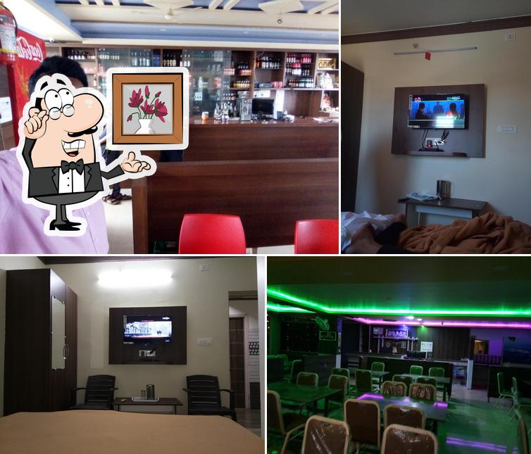The interior of UDAYASIRI BAR, LODGE , AND RESTAURANT
