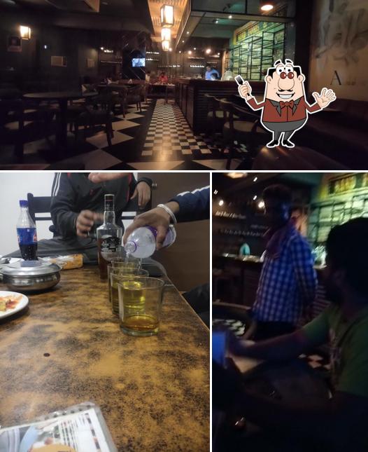 The restaurant's food and interior