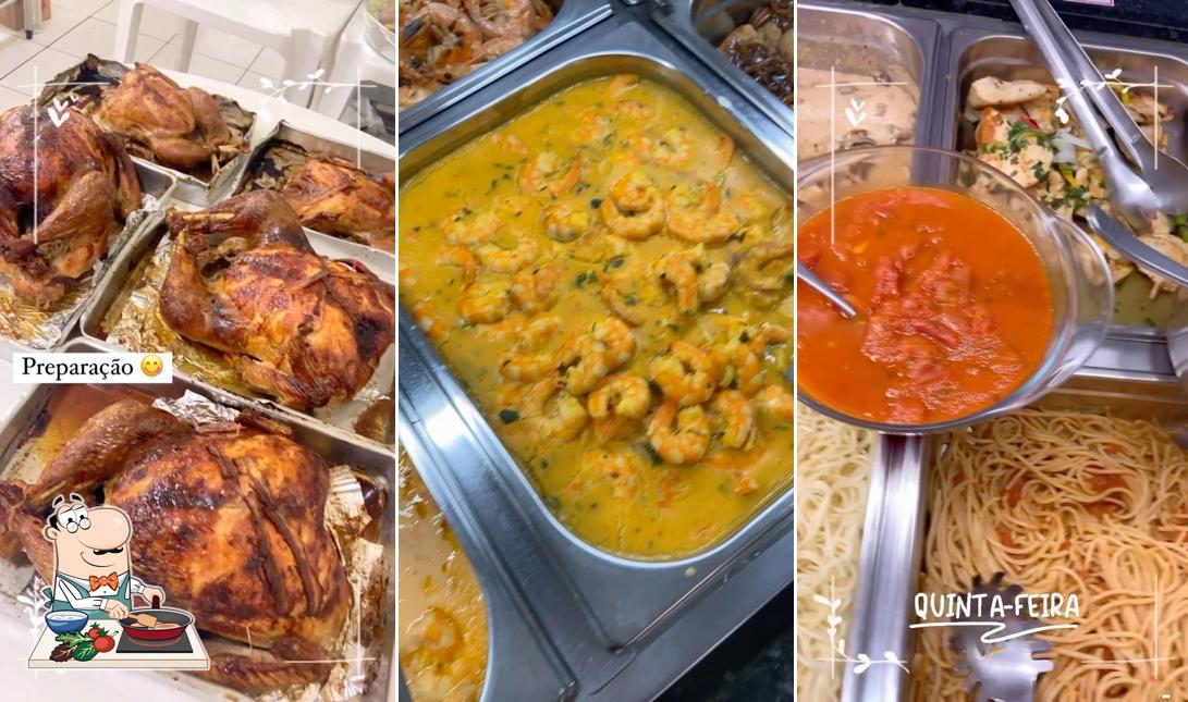 Curry de frango em Restaurante da Mana