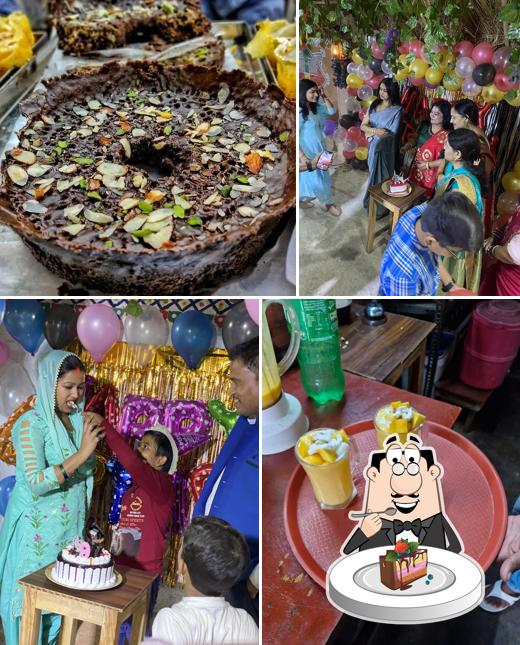 Chocolate cake at chowka chulha Restaurant- best restaurant in etawah