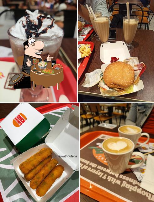 Chocolate mousse at Burger King