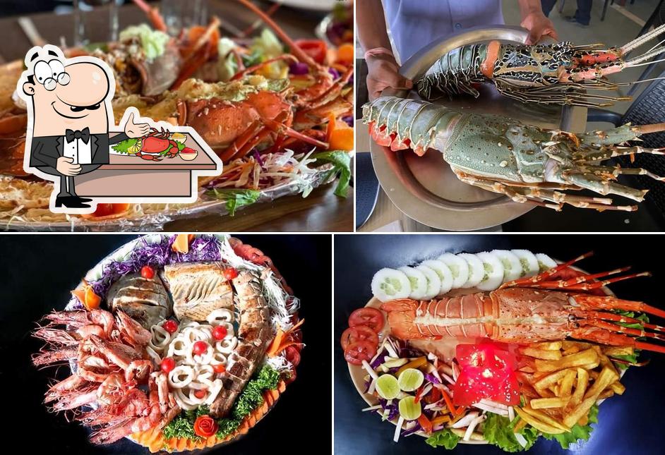 Try out seafood at Anthony's First Base