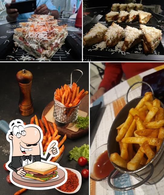 Pick a sandwich at POKKET CAFE RATNAGIRI