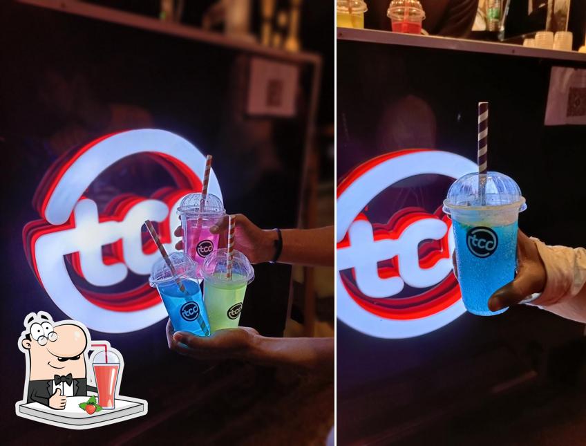 Enjoy a drink at THE CRAZY CORNER
