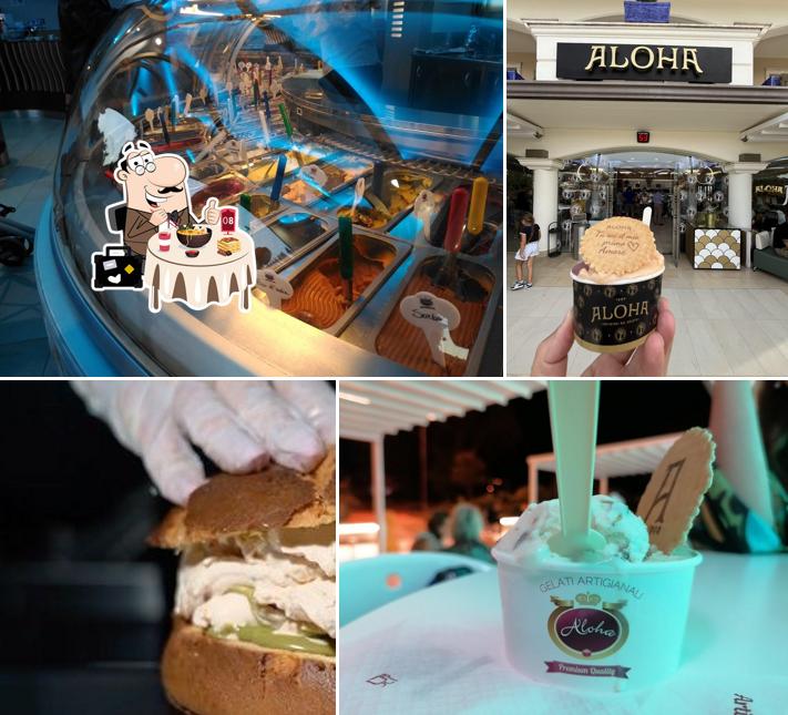 Cibo al Gelateria Aloha Mirabella