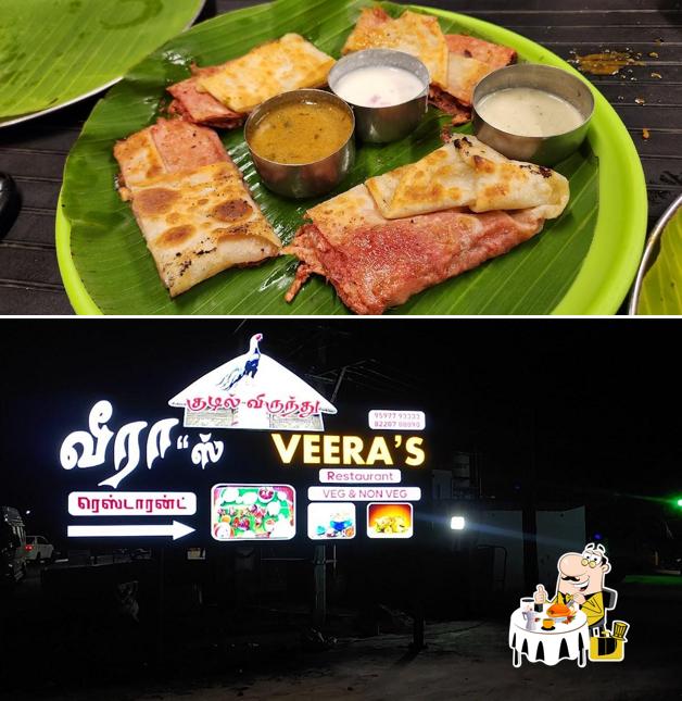 Meals at Hotel Veera s Restaurant (veg & non-veg)