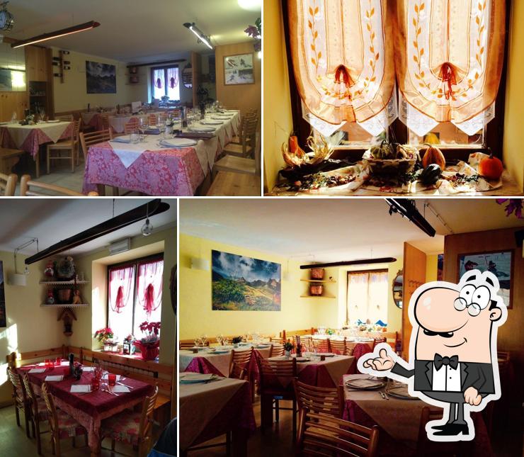 Gli interni di Il Focolare Ristorante