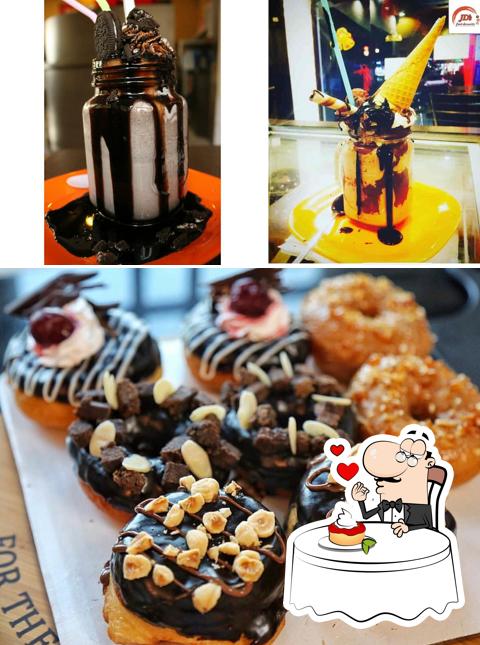 Enjoy one of the sweet dishes