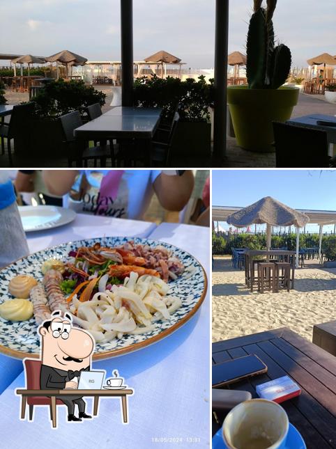 Gli interni di Panamabeach Ristorante & Spiaggia
