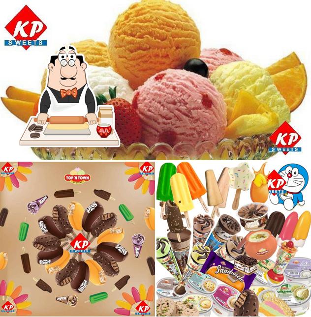 K.P.Sweets provides a variety of desserts