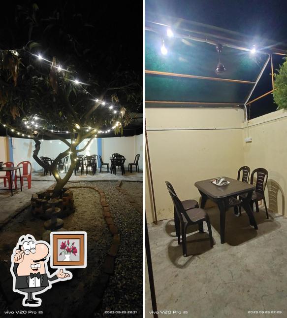 The interior of Panchayat veg and non veg dhaba