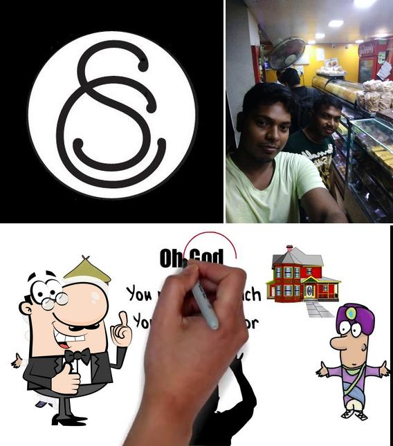 See the pic of Santosh Cafe