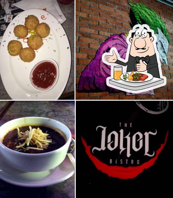 Food at The Joker Bistro