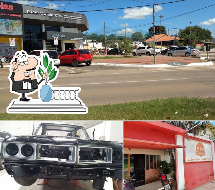 Veja imagens do exterior do Élcio