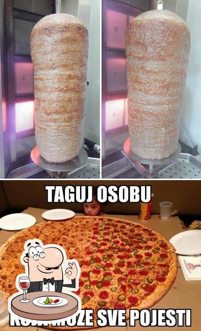 Cibo al Fast food Dado