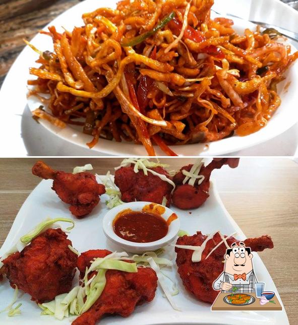 Chicken wings at Food court
