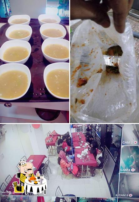 Meals at Four Square Restaurant