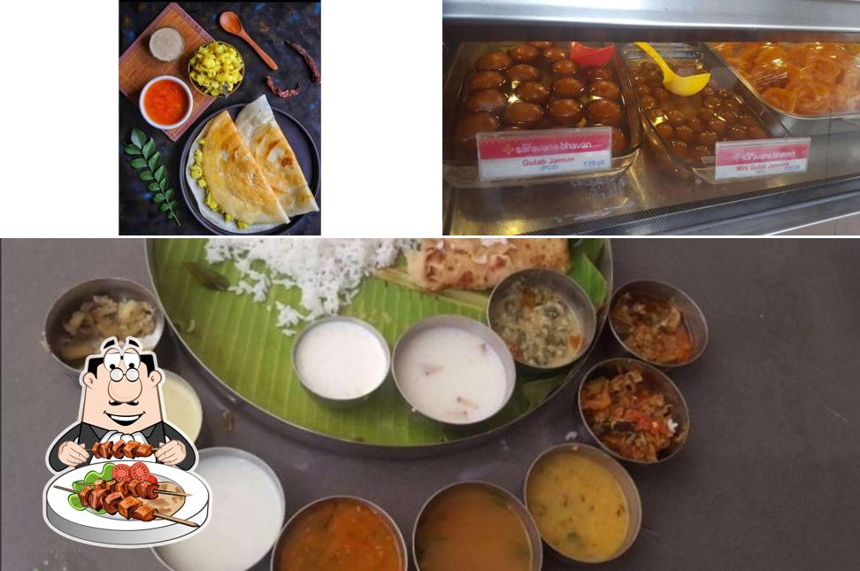 Food at Saravana Bhavan