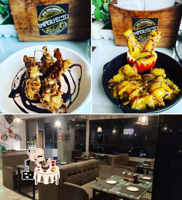 Food at Imperfecto, Restro Lounge