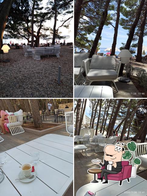 Dai un'occhiata agli interni di Beach bar "Pink Cricket"