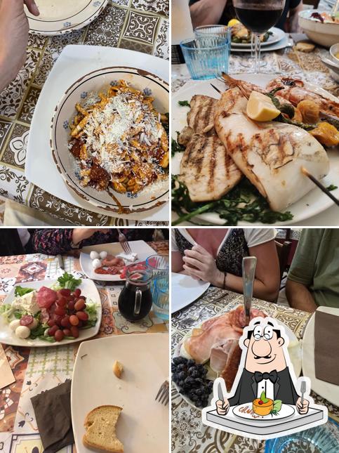 Antipasto al La Locanda di AntonVito