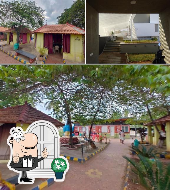 Enjoy the view at the outside area of NEW PANCHAVATI