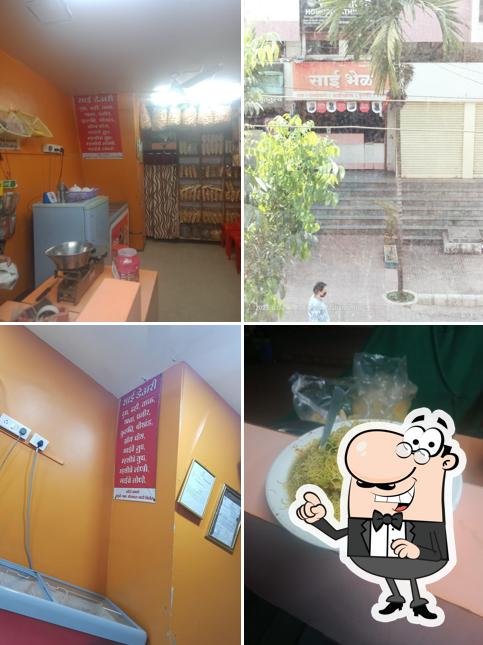 The interior of Sai Bhel