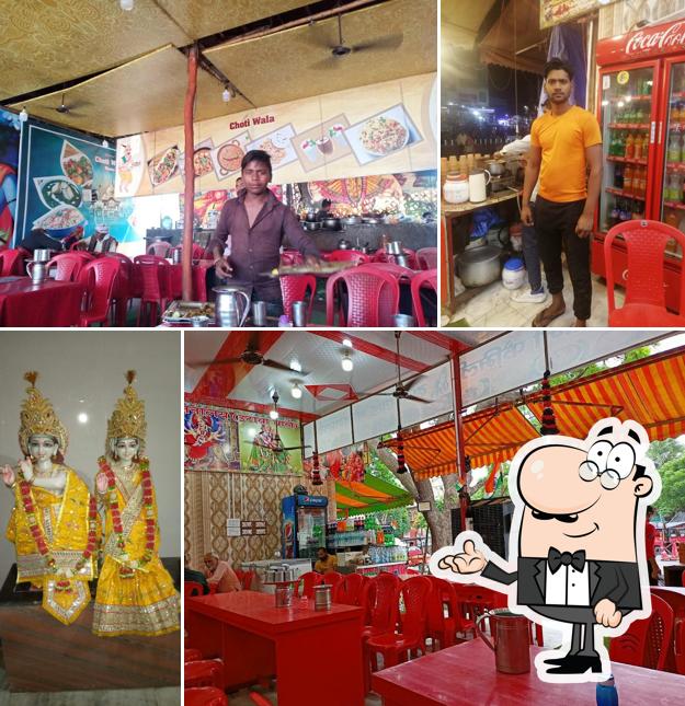 The interior of Shree Radha rani dhaba
