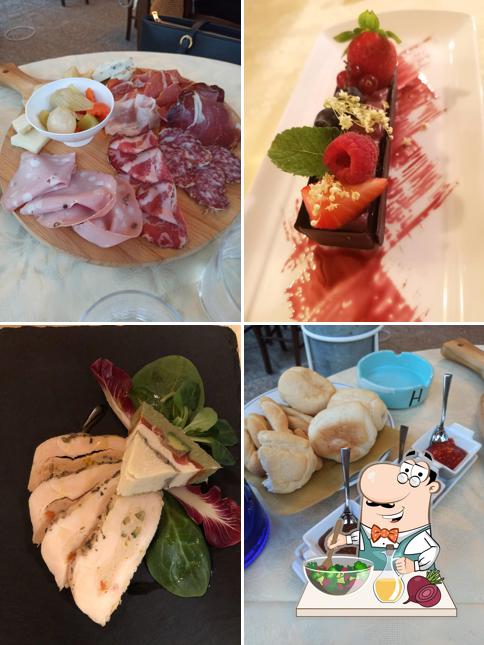 Insalata di barbabietole al Trattoria Dal Diaul e l'Aghesante