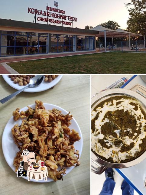 Check out the photo displaying food and exterior at Wayside Amenity, Kunkuri