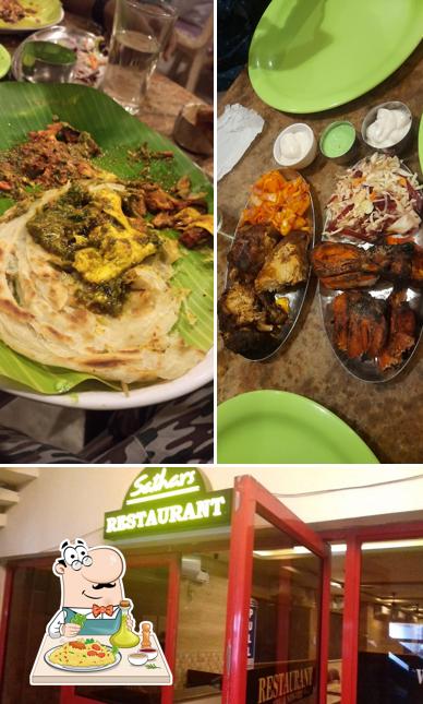 Meals at Sathars Restaurant