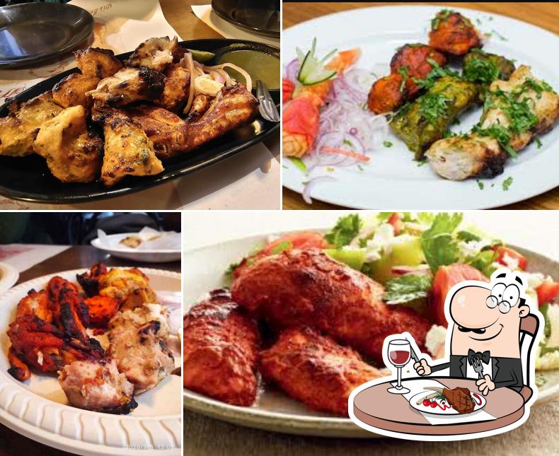 There’s a selection of dishes for meat lovers