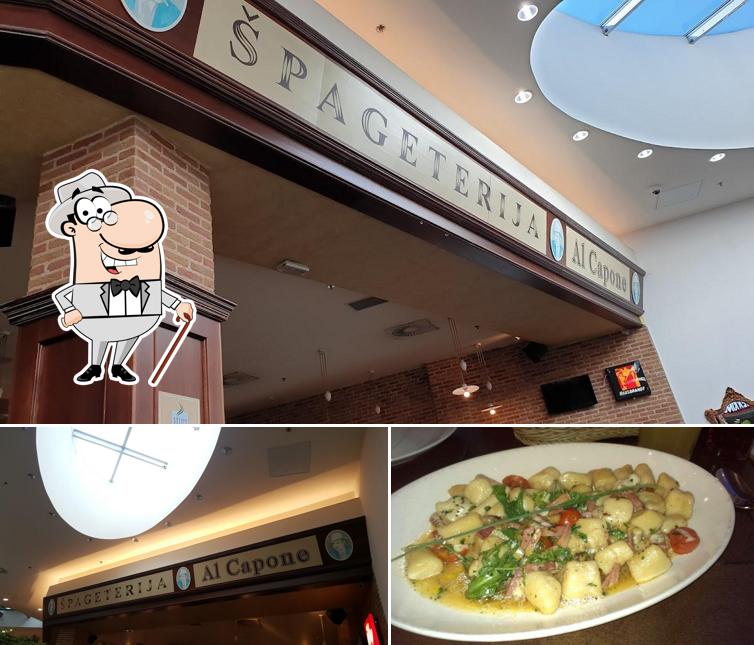 Al Capone si caratterizza per la esterno e cibo