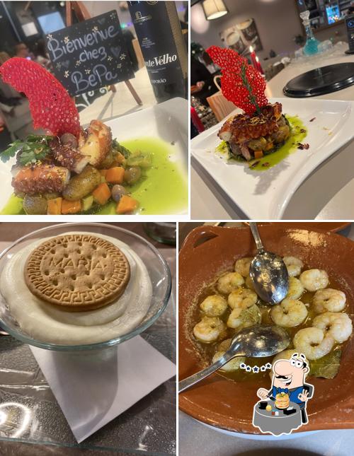 Platti al Café-Restaurant CHEZ BEPA