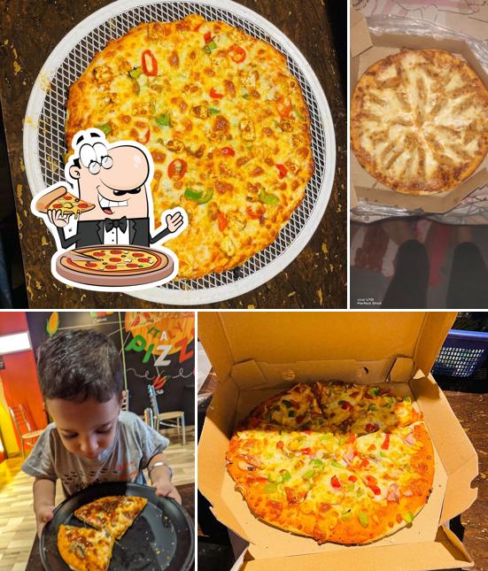 Try out different variants of pizza