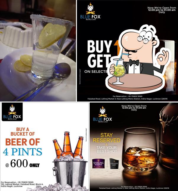 Try a drink from the menu