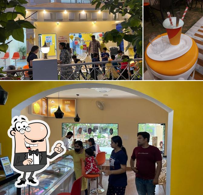 The interior of Amiri Cafe OTG (On The go)